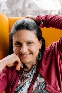 Selbstportrait Familien- und Geburtsfotografin Christiane Raffeiner